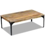 Couchtisch Mangoholz 100x60x35 cm – Bild 3