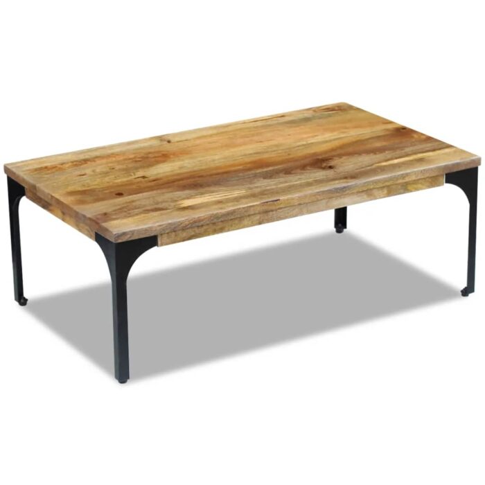 Couchtisch Mangoholz 100x60x35 cm – Bild 4