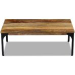 Couchtisch Mangoholz 100x60x35 cm – Bild 6