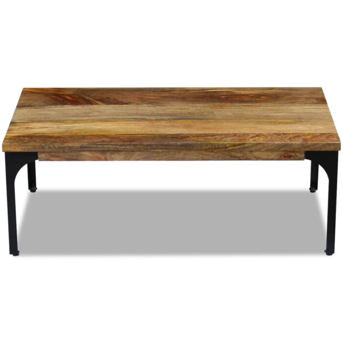 Couchtisch Mangoholz 100x60x35 cm – Bild 6