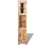 Badkommode mit Spiegel & 2 Seitenschränke Massivholz Mango – Bild 7