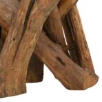 Couchtisch Massivholz Teak Treibholz 60 cm - Massivholz Teak – Bild 6