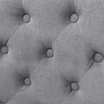 Esszimmerstühle 2 Stk. Hellgrau Stoff – Bild 5