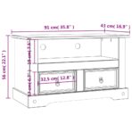 TV-Schrank Mexiko-Stil Kiefernholz - Massivholz Kiefer – Bild 10