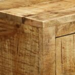 Sideboard 80 x 30 x 70 cm Recyceltes Massivholz – Bild 11