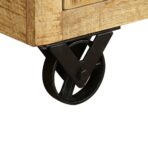 Sideboard 80 x 30 x 70 cm Recyceltes Massivholz – Bild 9