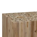 Couchtisch Teakholz 50x50x35 cm – Bild 4