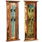 Wandgarderobe / Garderoben cm - Massivholz Akazie – Bild 5