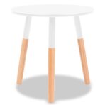 Beistelltisch Set 2 Stk. Kiefernholz Massiv – Bild 4