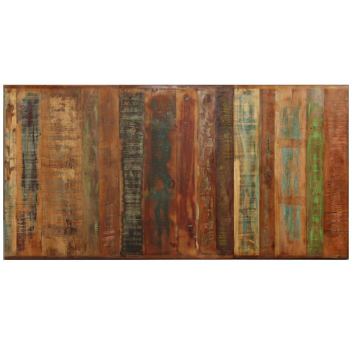 Esstisch Altholz Massiv und Stahlgestell 180 cm – Bild 8