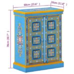 Sideboard Massivholz Mango Handbemalt – Bild 10