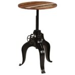 Bartisch Altholz Massiv 60x(76-110) cm – Bild 8