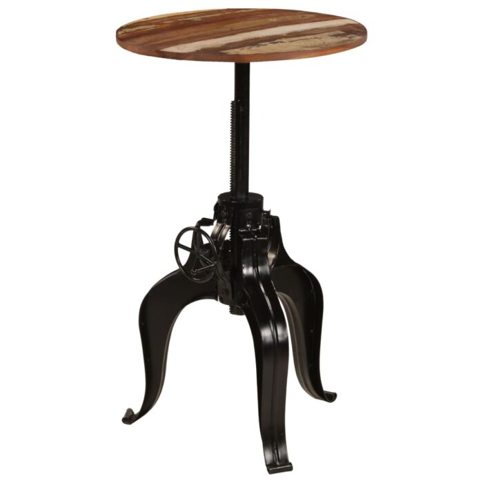 Bartisch Altholz Massiv 60x(76-110) cm – Bild 8