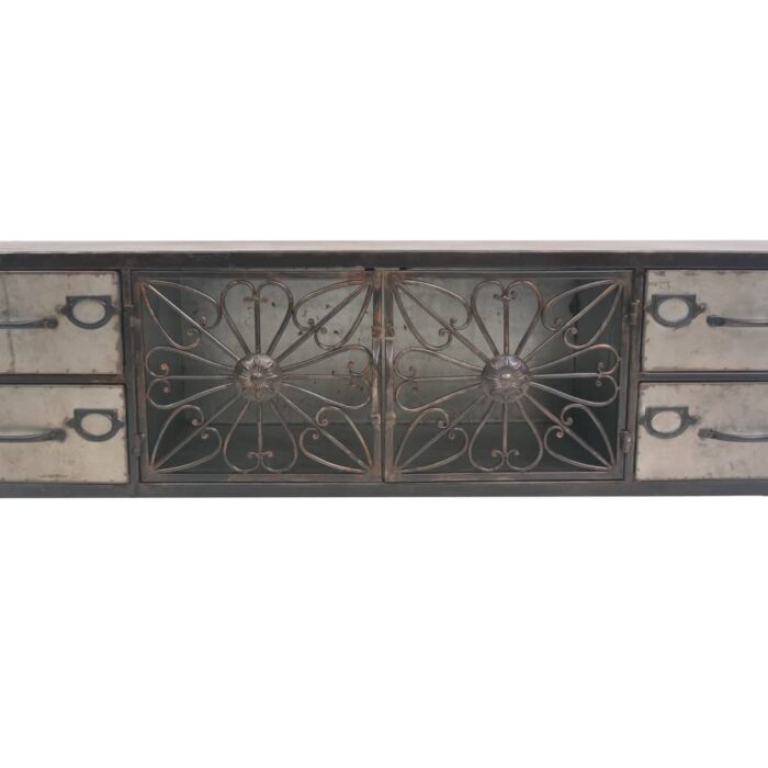 TV-Schrank 120x30x40 cm Weiss – Bild 8