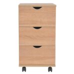 Schubladenelement 33×45×60 cm Schwarz – Bild 2