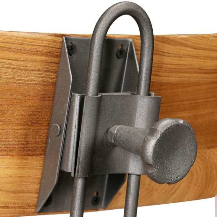 Bar-Set 3-tlg. Recyceltes Massivholz Teak – Bild 13