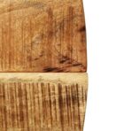 Esstisch Ø110x78 cm Massivholz Mango und Stahl – Bild 5