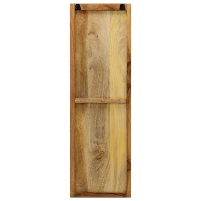 Wandgarderobe 2 Stk. Mangoholz Massiv 36x110x3 cm – Bild 4