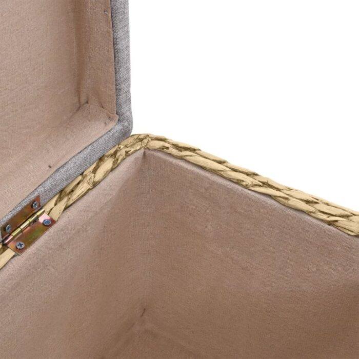 Sitzbank-Set 2-tlg. Seegras Grau – Bild 12