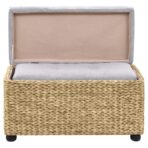 Sitzbank-Set 2-tlg. Seegras Grau – Bild 7