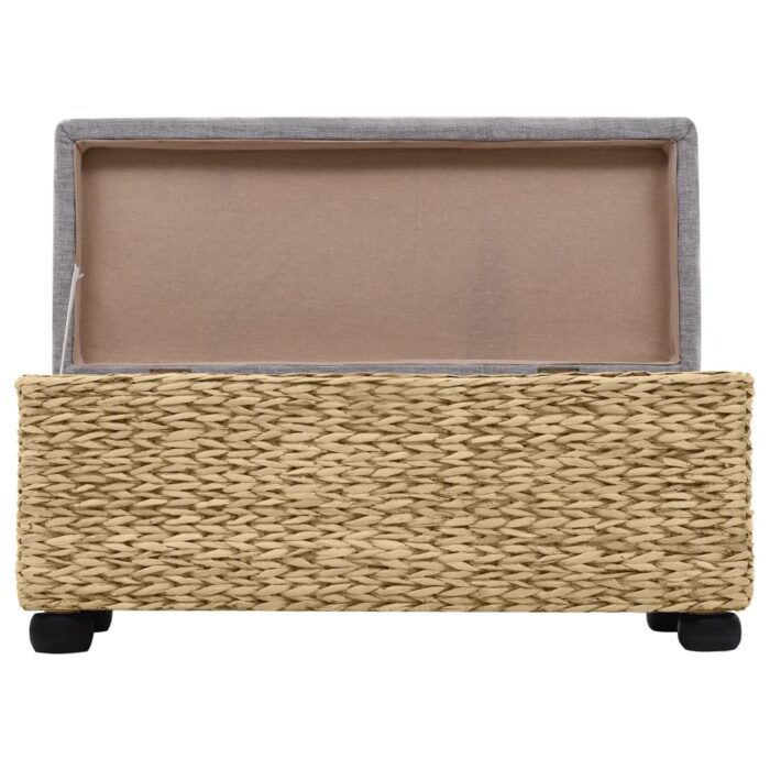 Sitzbank-Set 2-tlg. Seegras Grau – Bild 9