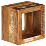 Hocker 40x30x40 cm Altholz Massiv – Bild 11