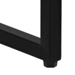 Bar-Set 3-tlg. Altholz Massiv und Echtes Ziegenleder – Bild 8