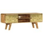 TV-Schrank Massivholz Mango 120x30x45 cm
