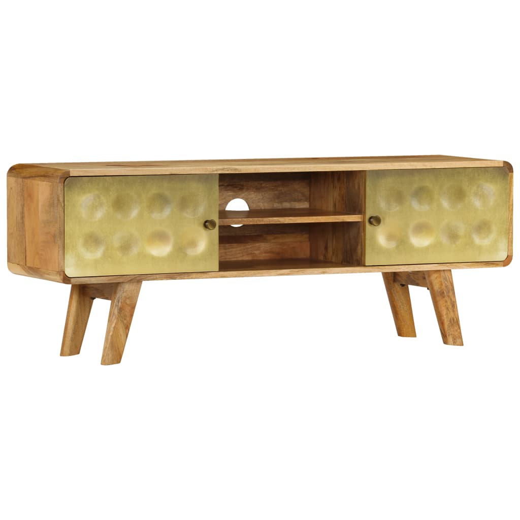 246340_1.jpg TV-Schrank Massivholz Mango 120x30x45 cm – Bild 1