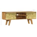 TV-Schrank Massivholz Mango 120x30x45 cm – Bild 10