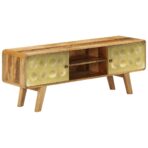 TV-Schrank Massivholz Mango 120x30x45 cm – Bild 2