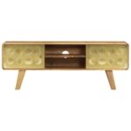 TV-Schrank Massivholz Mango 120x30x45 cm – Bild 3