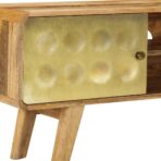 TV-Schrank Massivholz Mango 120x30x45 cm – Bild 5