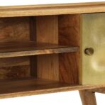 TV-Schrank Massivholz Mango 120x30x45 cm – Bild 8