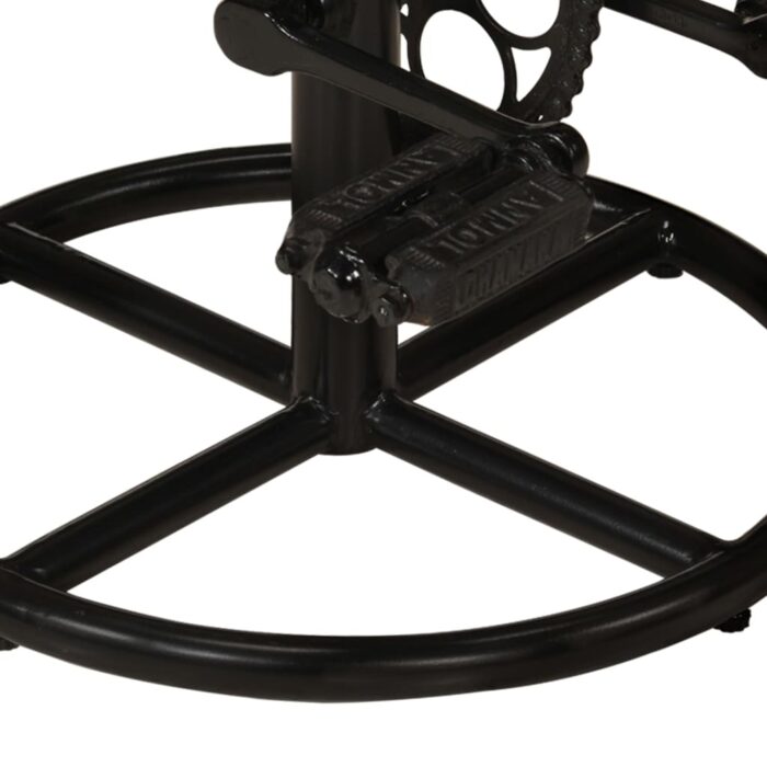 Barhocker 2 Stk. Altholz Massiv – Bild 6