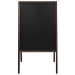 Tafel Kundenstopper Doppelseitig Zedernholz Freistehend – Bild 2