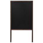 Tafel Kundenstopper Doppelseitig Zedernholz Freistehend – Bild 3