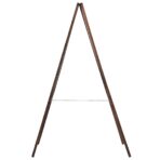 Tafel Kundenstopper Doppelseitig Zedernholz Freistehend – Bild 4