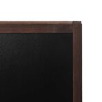 Tafel Kundenstopper Doppelseitig Zedernholz Freistehend – Bild 5