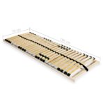 Lattenrost mit 28 Latten 7 Zonen 70x200 cm – Bild 8
