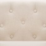 Sessel Beige Stoff – Bild 7