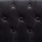 Sessel Schwarz Samt – Bild 7