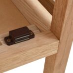 Badezimmerschrank Massivholz Walnuss 39,5x35,5x86 cm – Bild 6