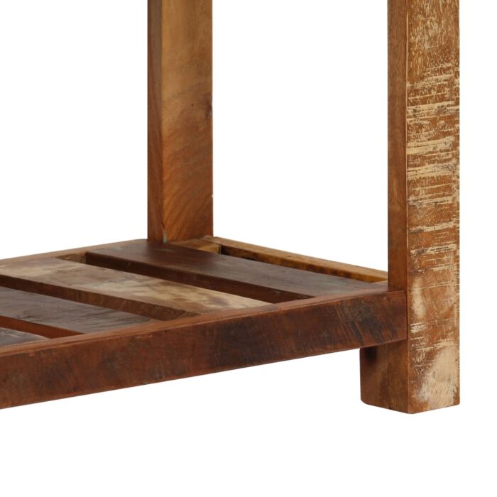 Sideboard 120x30x75 cm Altholz Massiv – Bild 7