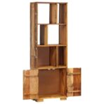 Bücherregal 60x35x180 cm Altholz Massiv – Bild 3