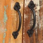 Bücherregal 60x35x180 cm Altholz Massiv – Bild 5