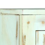 Sideboard Hellblau 110x35x70 cm Massivholz Mango – Bild 5