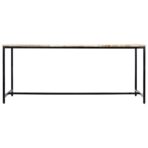 Esstisch 140x70x75 cm Raues Mangoholz – Bild 4