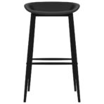 Barhocker 2 Stk. Schwarz – Bild 3