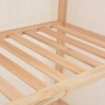 Kleiderschrank Grau 79 x 40 x 170 cm Stoff – Bild 5